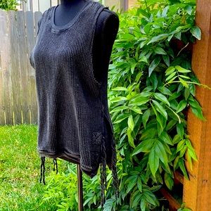 free people sweater vest top